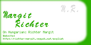 margit richter business card